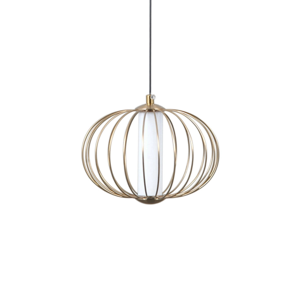 Lampada a sospensione moderna oro a sfera LED 5W Italux