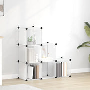 Organizzatore Portaoggetti con 6 Cubi Trasparenti in PP 340552