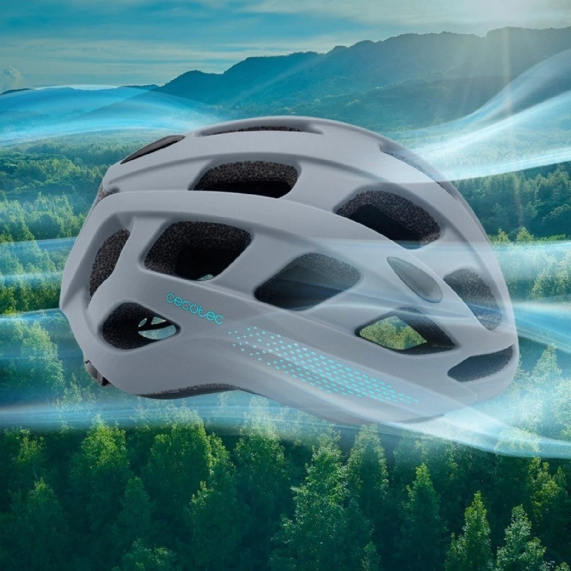 CECOTEC 07347 - Casco BrainGuard Sprinter Grey L-XL