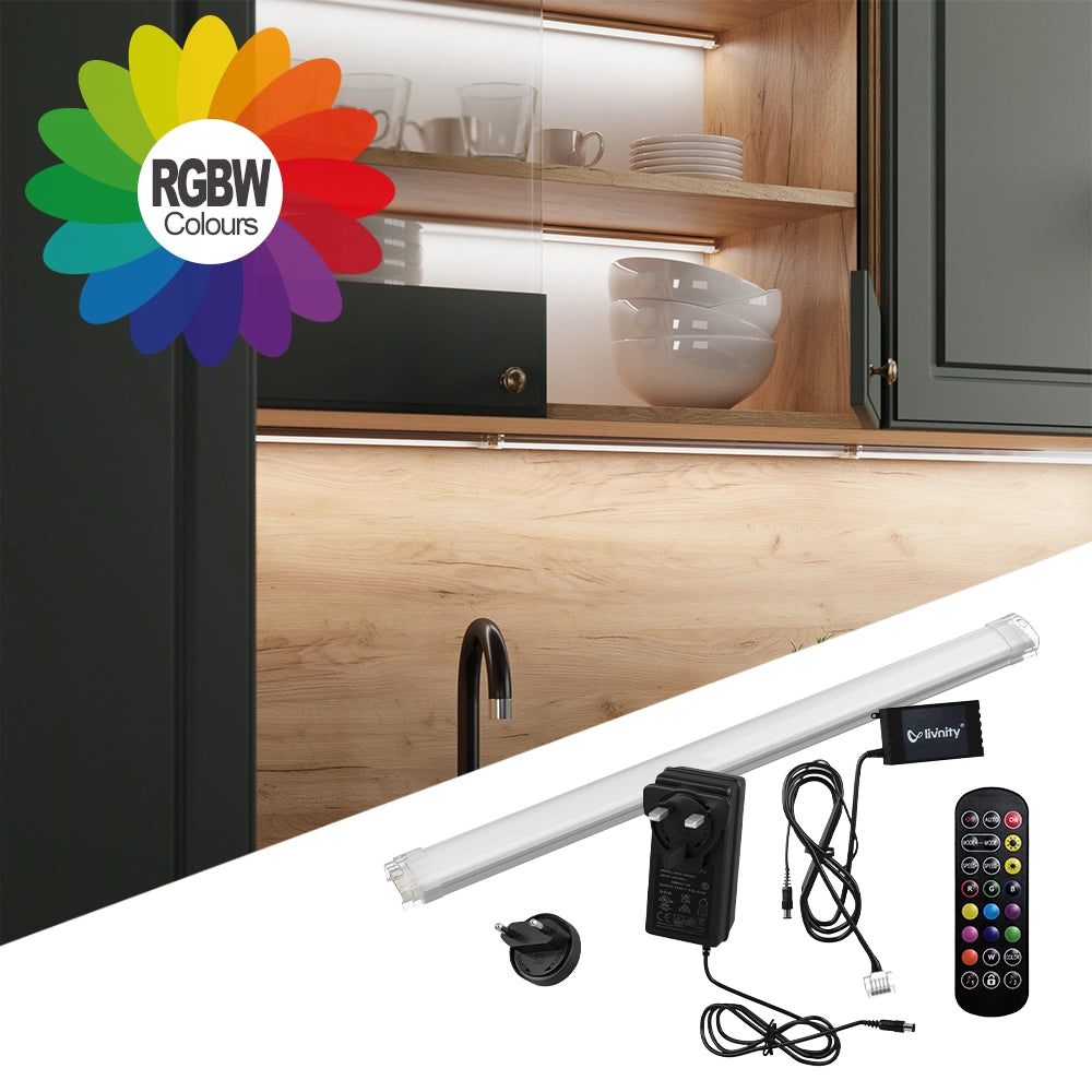 Vicco Striscia LED Bianco 30 cm con starter pack