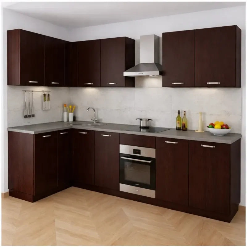 Anta per mobili in Legno nobilitato Compresa di Maniglia 72x40 Wenge