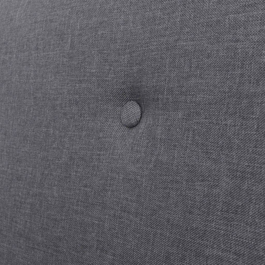 Divano a 3 Posti-Sofa 3 Posti in Tessuto Grigio Scuro 785485