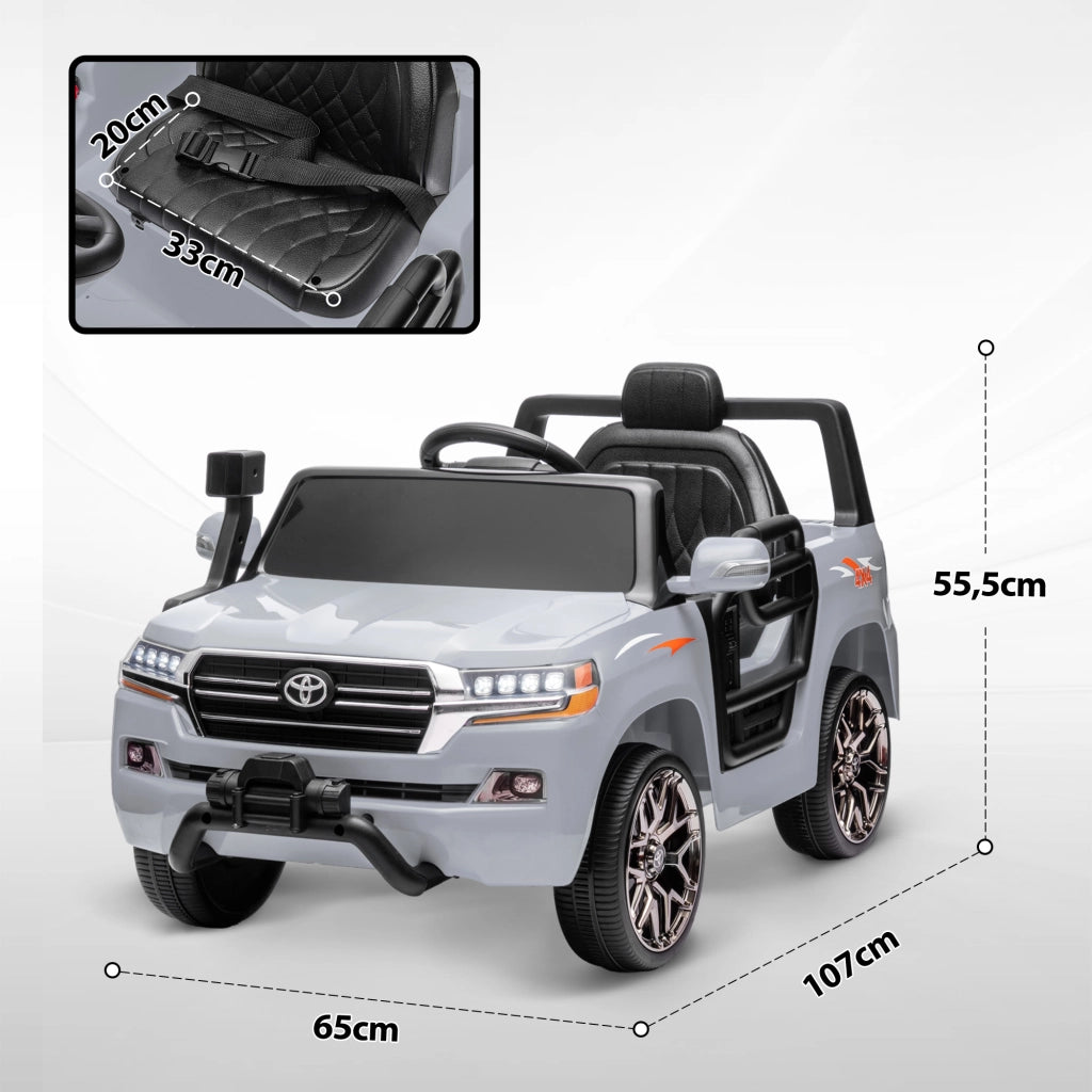 Auto Elettrica Bambini +3 Anni ¨C Minimal ¨C Grigio