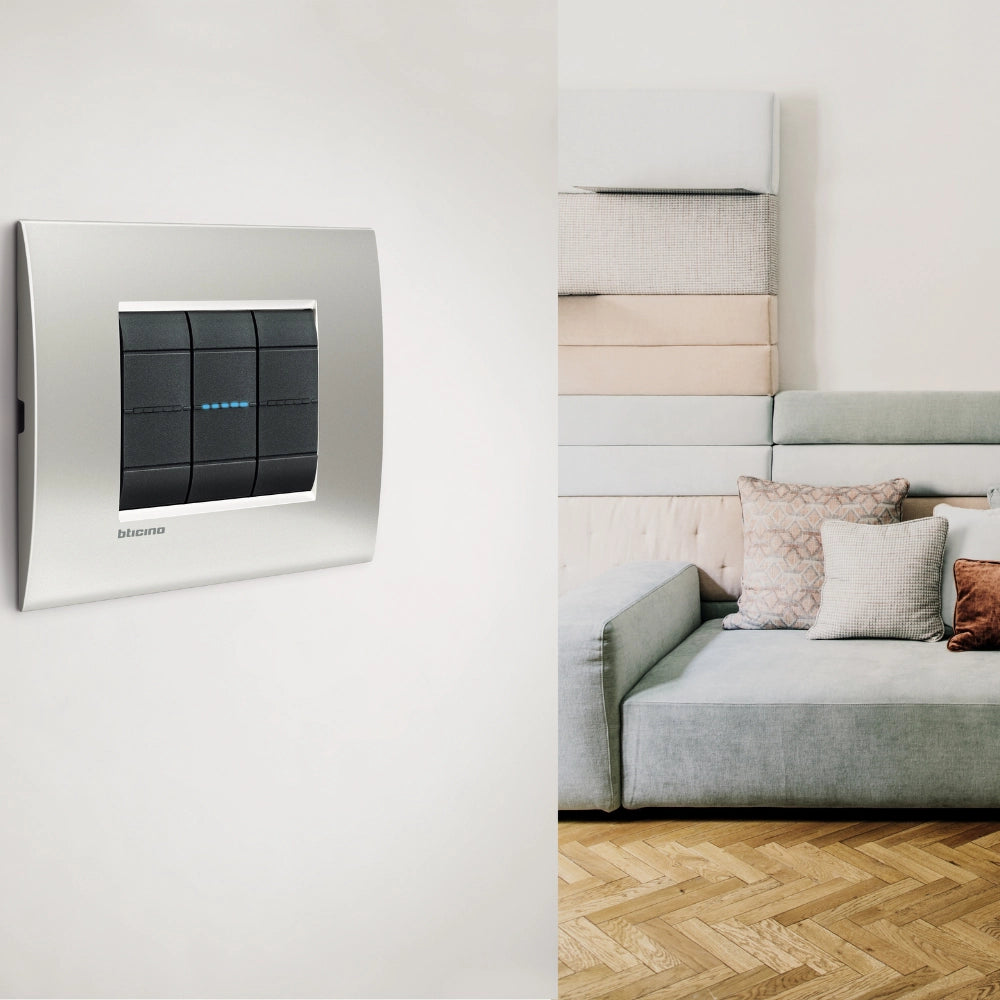 Bticino living light invertitore bianco unipolare basculante n4004n
