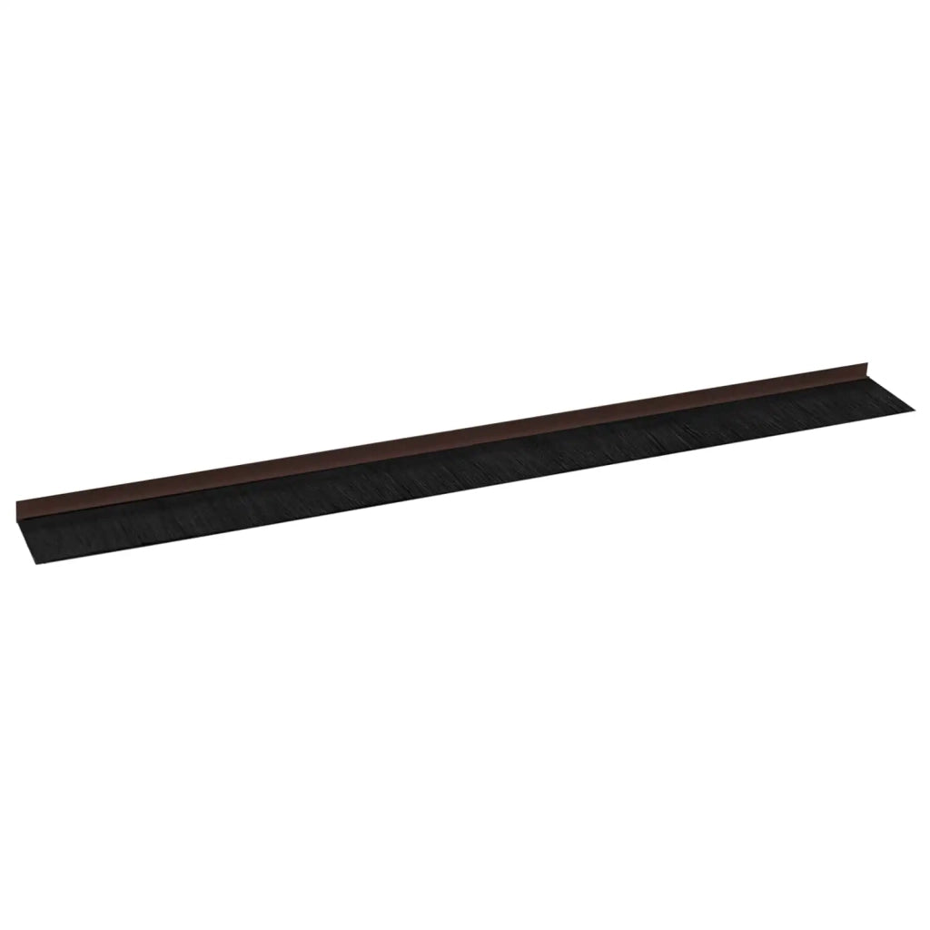 Spazzole per porte autoadesive 12 pz Marrone 100 cm CFW5282629