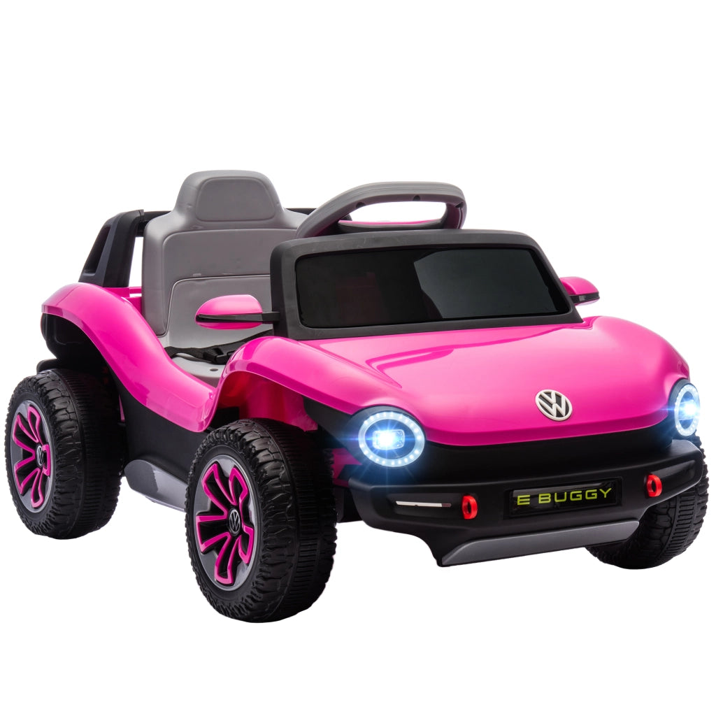 Automobile Bambini Volkswagen E-Buggy 12V con Telecomando ¨C zephmum ¨C Rosa