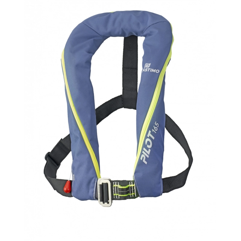 PILOT165N MANUALE BLU BLUE LIFEJACKET PILOT 165N MANUAL WITH HARNESS