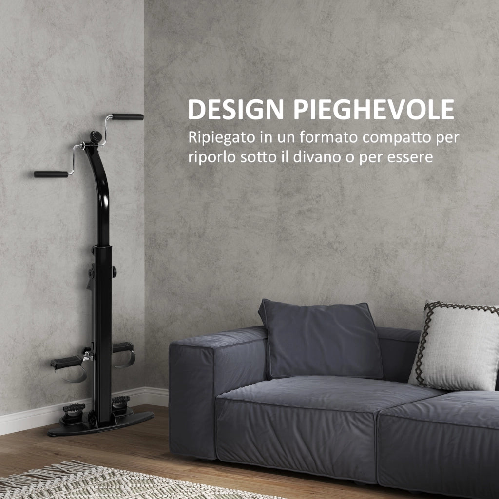 Cyclette per Riabilitazione Pieghevole ¨C Minimal ¨C Nero
