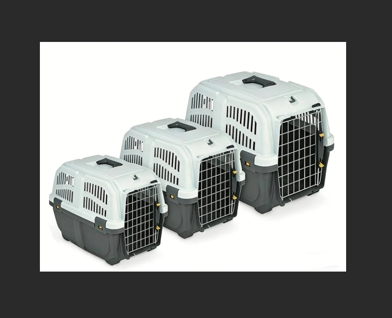 Casetta per Cani e Gatti ¨C zephmum ¨C Grigio 80x60x60 cm