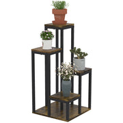 Tavolino ¨C Minimal ¨C 40x40x81 cm, Marrone