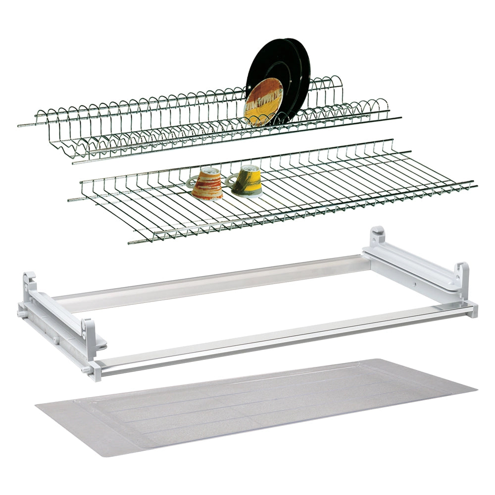 Scolapiatti per pensile 86x30-36 cm