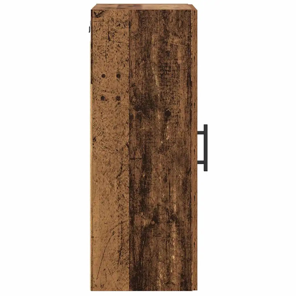 Pensile | Mobile a Parete Legno vecchio 34,5 x 34 x 90 cm Legno multistrato