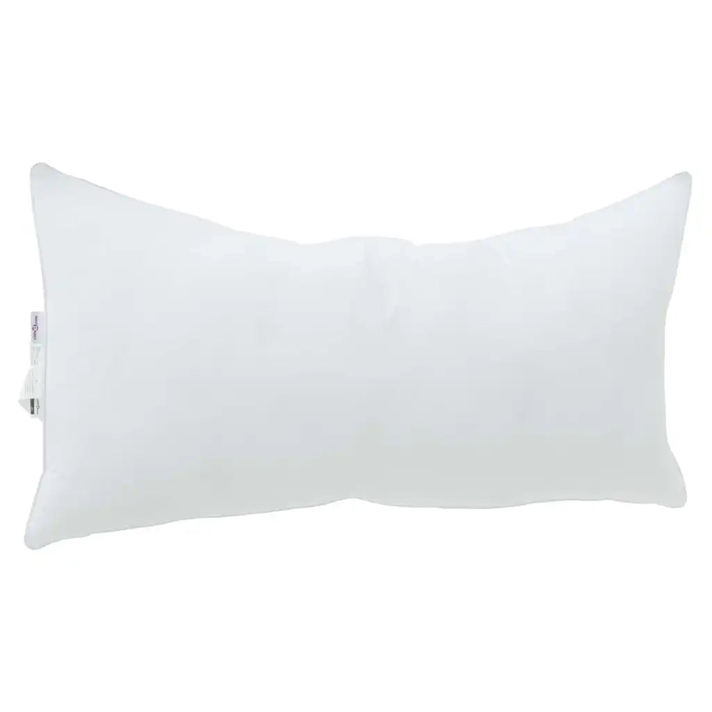Cuscino 2 pcs Bianco 80 x 40 x 20 cm Cotone e Poliestere 42007803