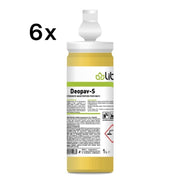 Deopav-S 6 Pezzi x 1 L, Detergente Pavimenti Neutro Profumo Agrumato No Aloni | Liber