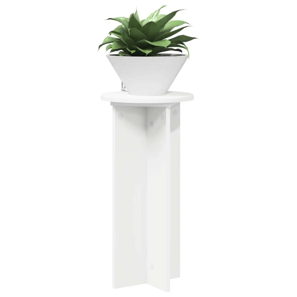 Supporto per piante | Sostegno per piante 2 pz Bianco ?29,5 x 60 cm
