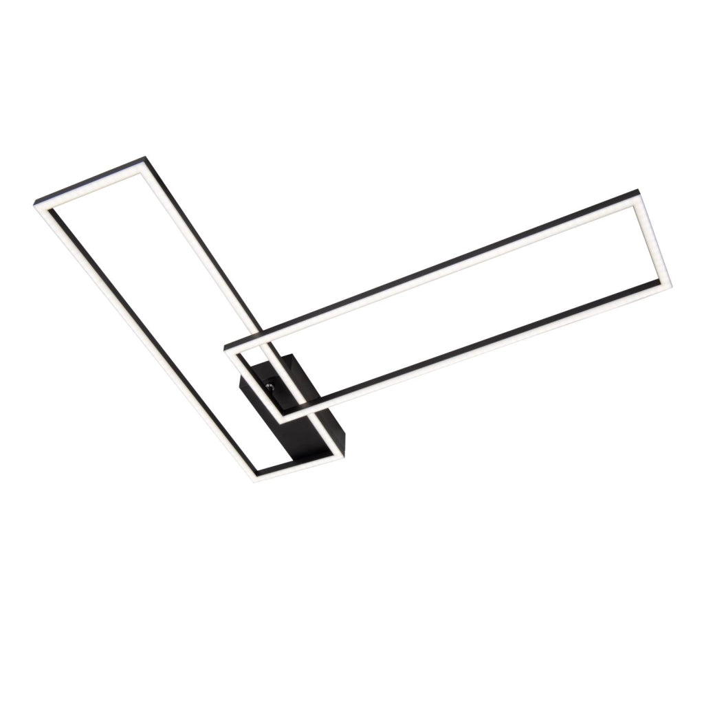 Lampada da soffitto LED ARIANNE nera Lucide