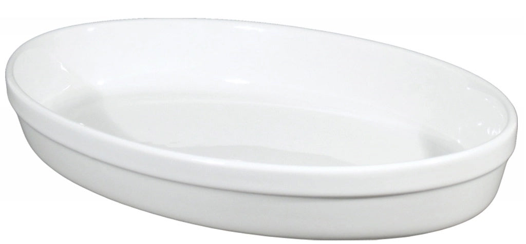 Pirofila forno ovale 32 cm porcellana saturnia piatto portata - spaghettate - contorni ecc.