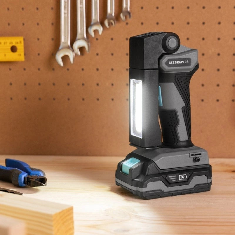 CECOTEC 70019 - Luce da lavoro CecoRaptor Perfect WorkLight 2020 Advance