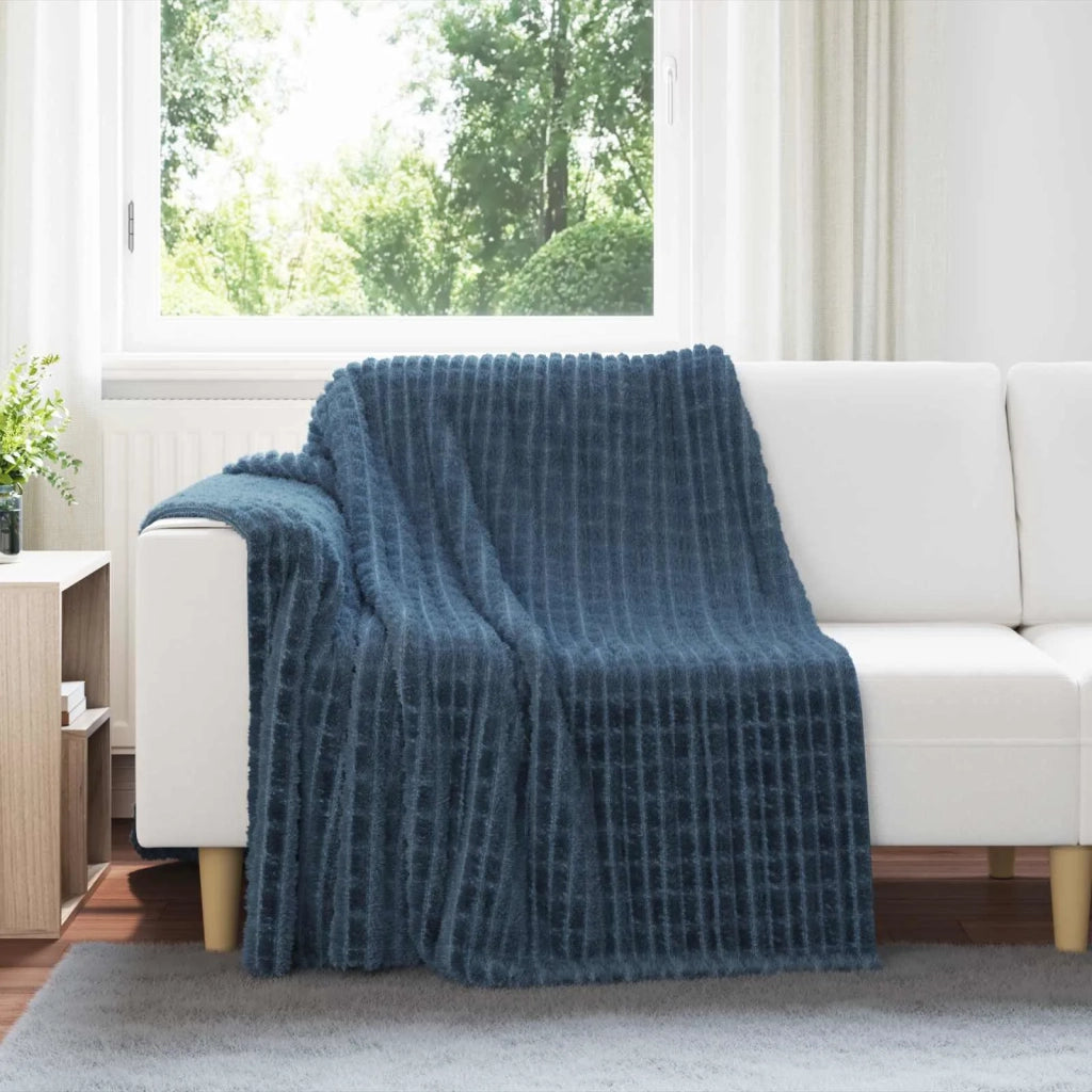 Coperta Blu navy 200 x 150 cm Panno