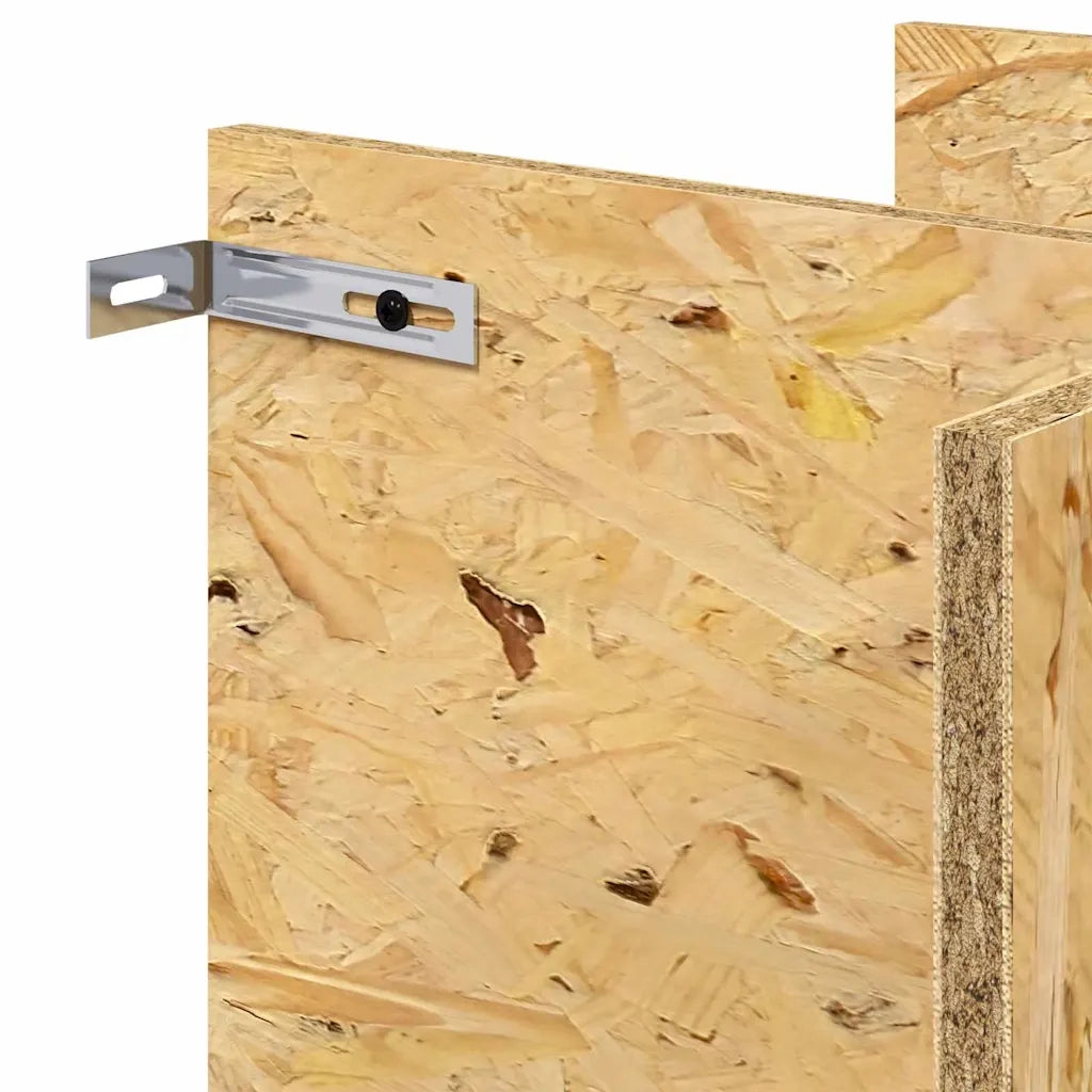 Base per Terrario con lo scaffale Marrone 40 x 40 x 50 cm OSB 876738