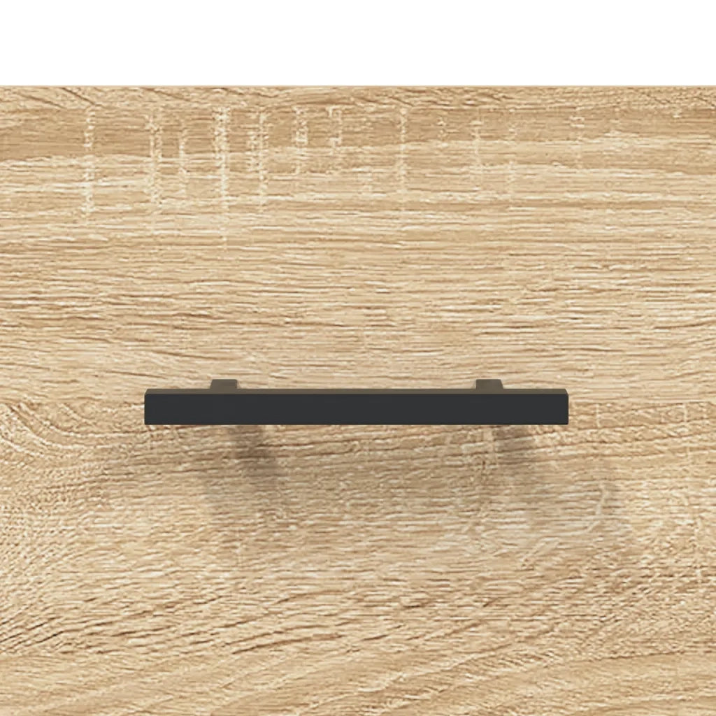 Comodini a Muro 2 pz Rovere Sonoma 35x35x20 cm 829875