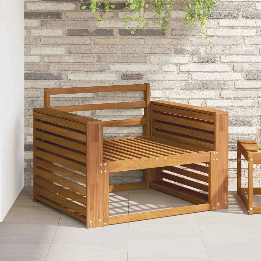 Bracciolo 2 pz Naturale 78,5 x 10 x 61 cm 900590