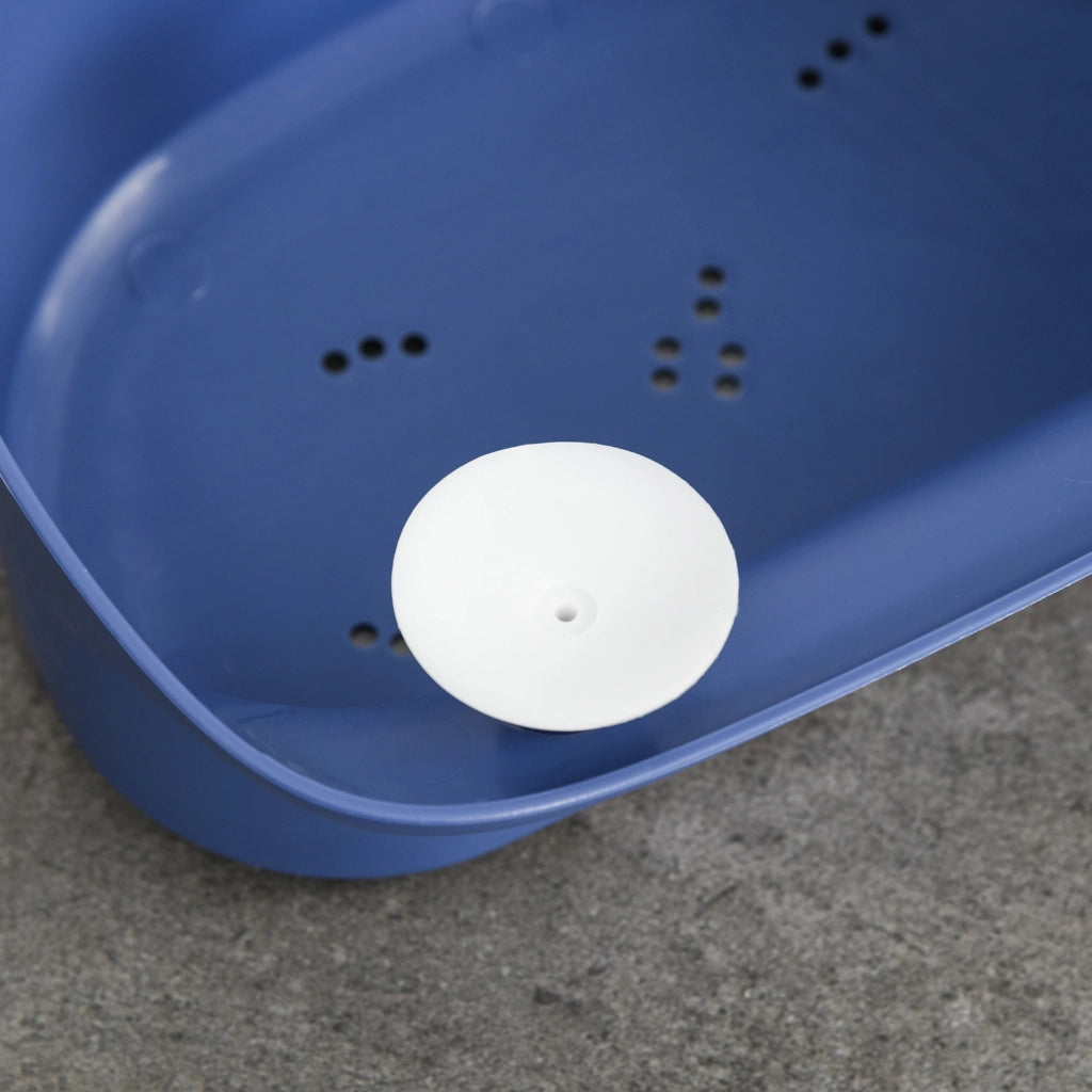 Vasca da bagno pieghevole per bambini ¨C Minimal ¨C 75.3x55.4x43 cm giallo e blu