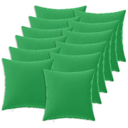 Federa 12 pcs HEERLEN Verde 45 x 45 cm Poliestere 910518