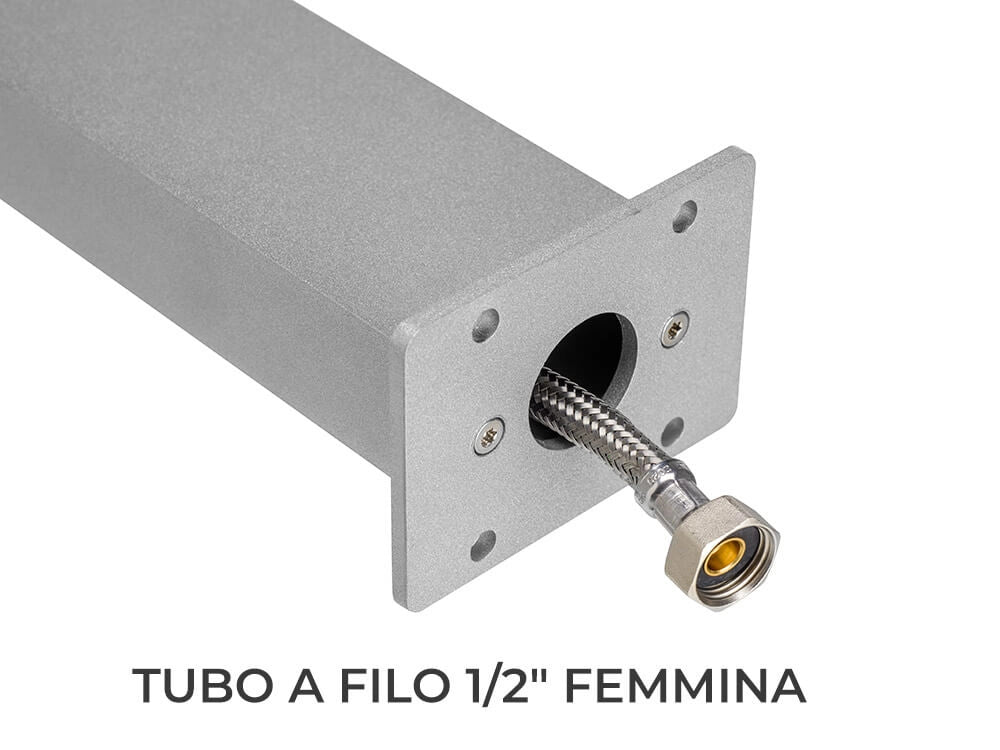 Fontana da Giardino con Rubinetto Belfer 42/RE Tortora