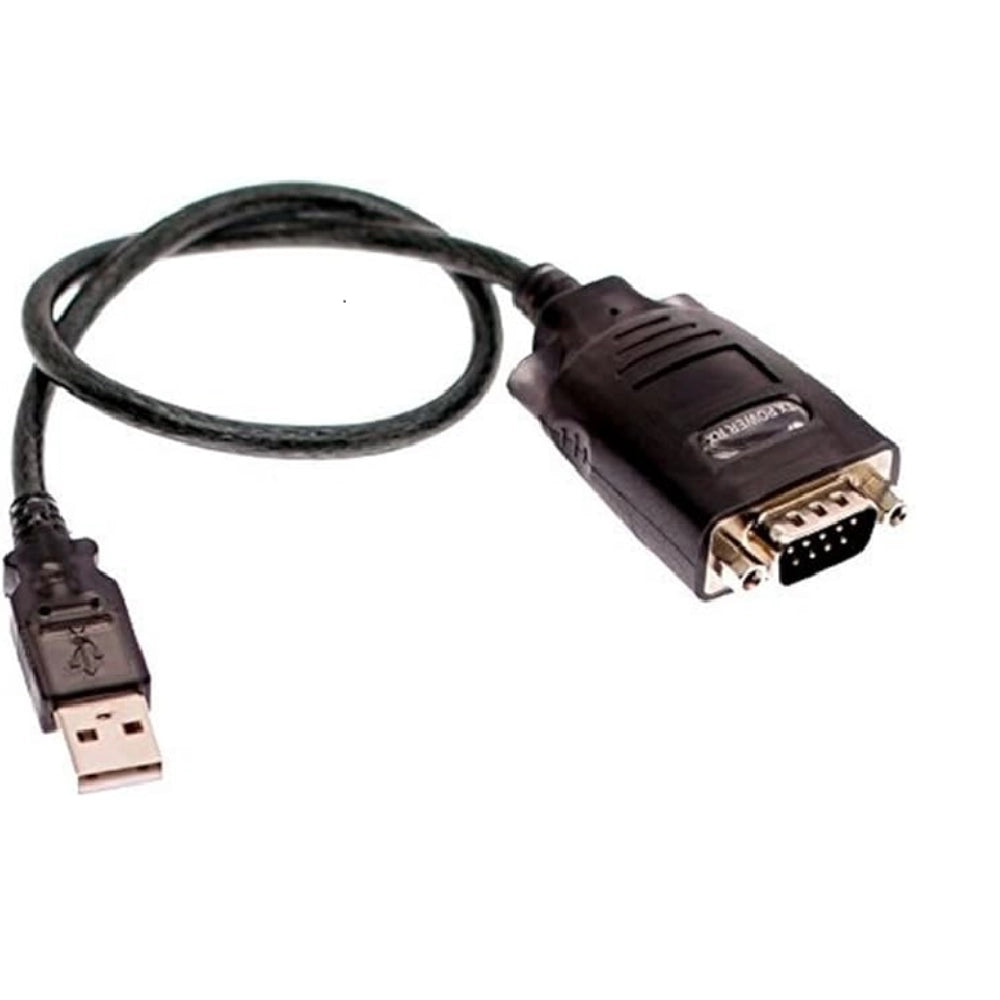 Convertitore da usb 2.0 a seriale compatibile con windows 10 colore nero
