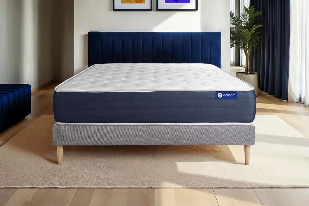 Kit rete e materasso Actimemo sleep 130x200cm - Spessore : 22cm- memory foam - Bilanciato -