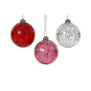 Pallina Vt trasparente  paillettes-glitter ass