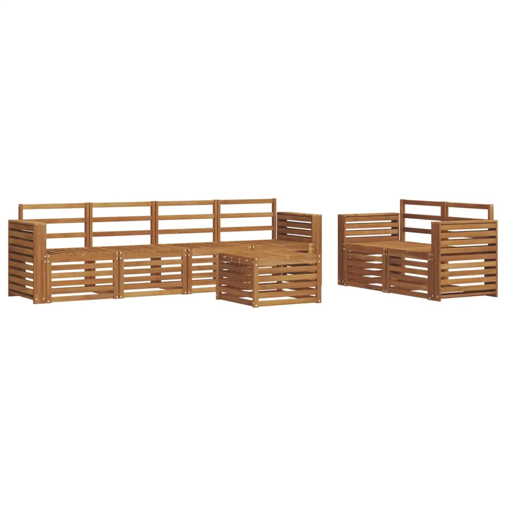 Set divani Legno di Acacia Massello 3374414