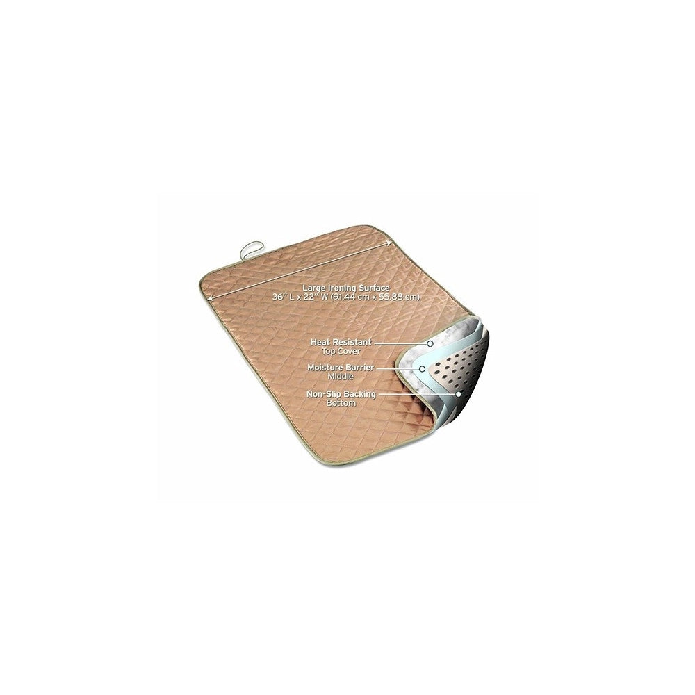 Trade Shop - Panno Pad Iron Express Per Stirare Ovunque E Protegge Le Superfici -