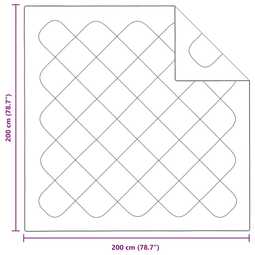 Piumone con Cuscini 3 pcs Bianco Microfibra e Piuma d'Oca 3377892