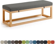 Banchetto esterno comodo - resistente ai raggi UV - 1 pezzo - lino