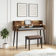 Scrivania studio Legno antico 152 x 40 x 19,5 cm 8006674