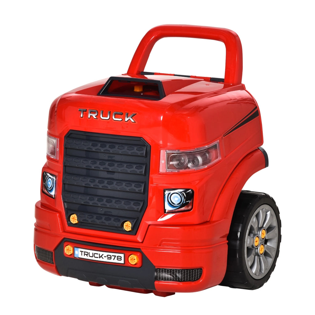 Camion Giocattolo ¨C Minimal ¨C 40x39x47 cm Rosso