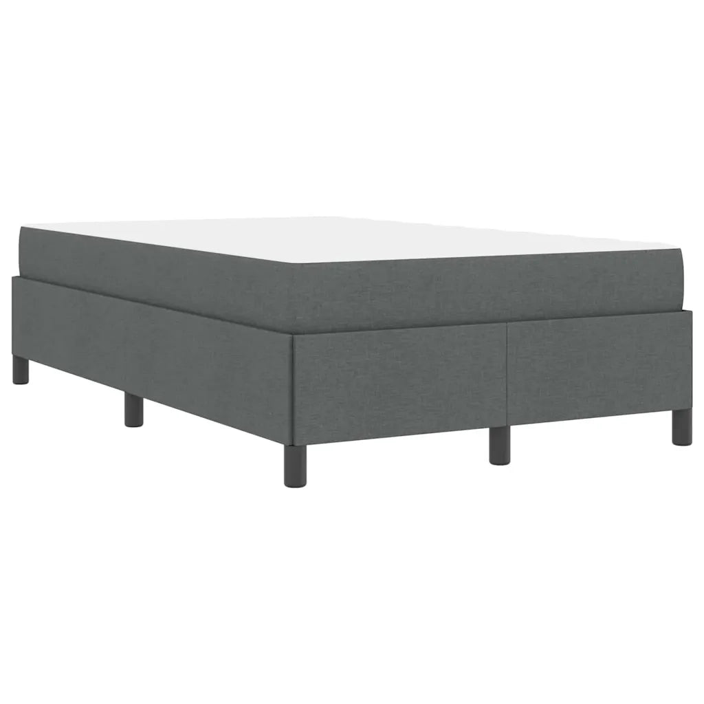 Letto a molle Grigio scuro 120 x 200 cm Tessuto 3398851