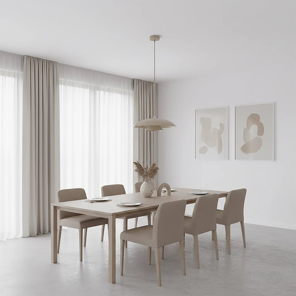 Lampadario retro BABEL beige 1xGX53 Emibig