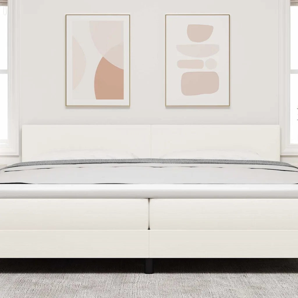 Testiera | Testata Crema 200 cm Tessuto in Cords