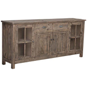 Credenza in legno marrone 80x40x180h cm
