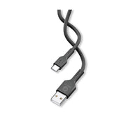 CAVO USB FLESSIBILE TYPE C 3,0 M NERO