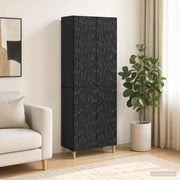 Set di armadi 2 pz Nero Legno ingegnerizzato 3416746