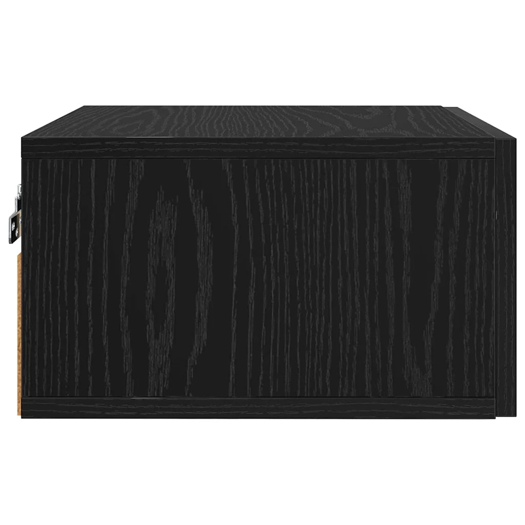 Armadio da Notte 2 pcs Rovere Nero 35 x 35 x 20 cm 882389