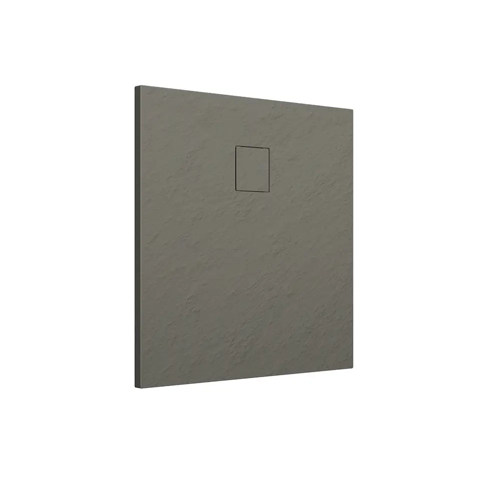 Piatto doccia 90x90 cm colore marrone effetto pietra | Samos