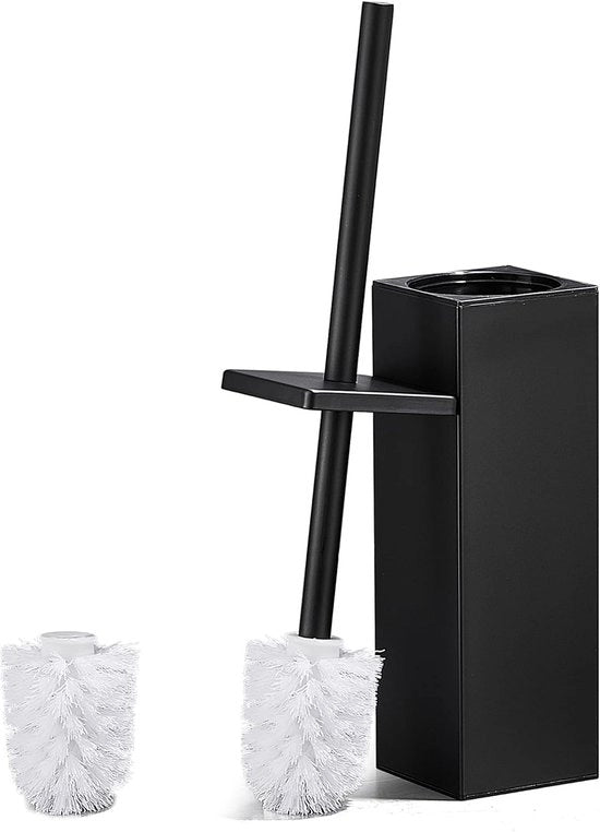 Borsetto WC nero - Design elegante - Pratico e sostenibile