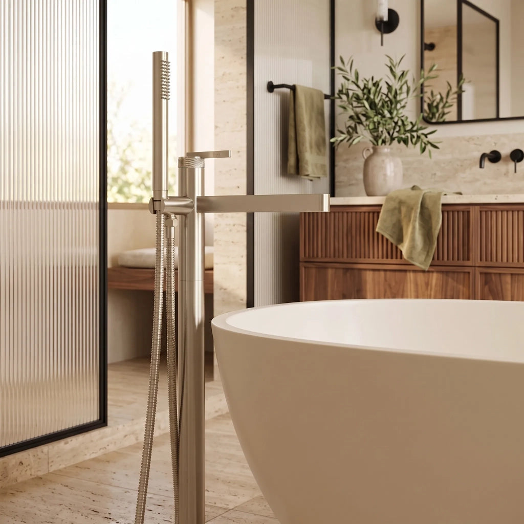 Rubinetto Indipendente Rea Grace Brush Nickel