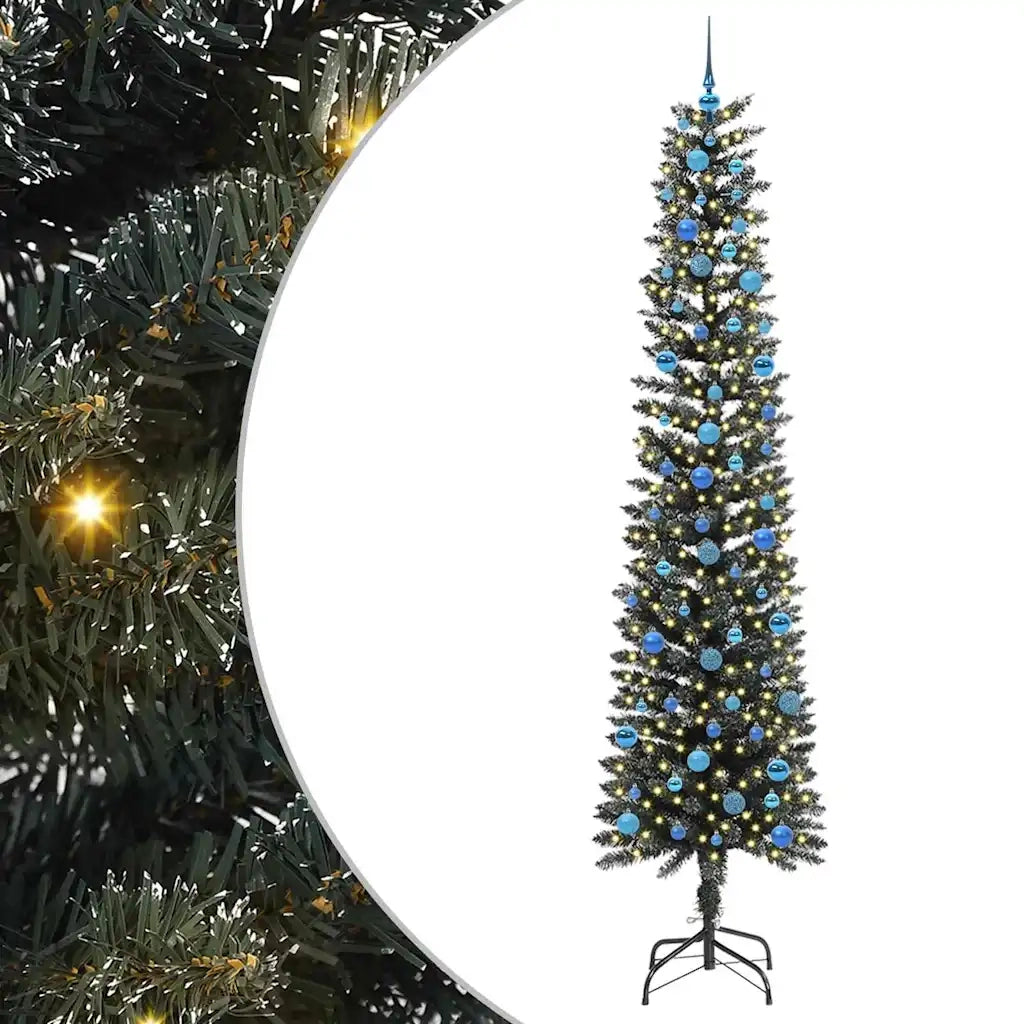 Albero di Natale | Decorazioni natalizie artificiale con 300 LED Verde 240 cm