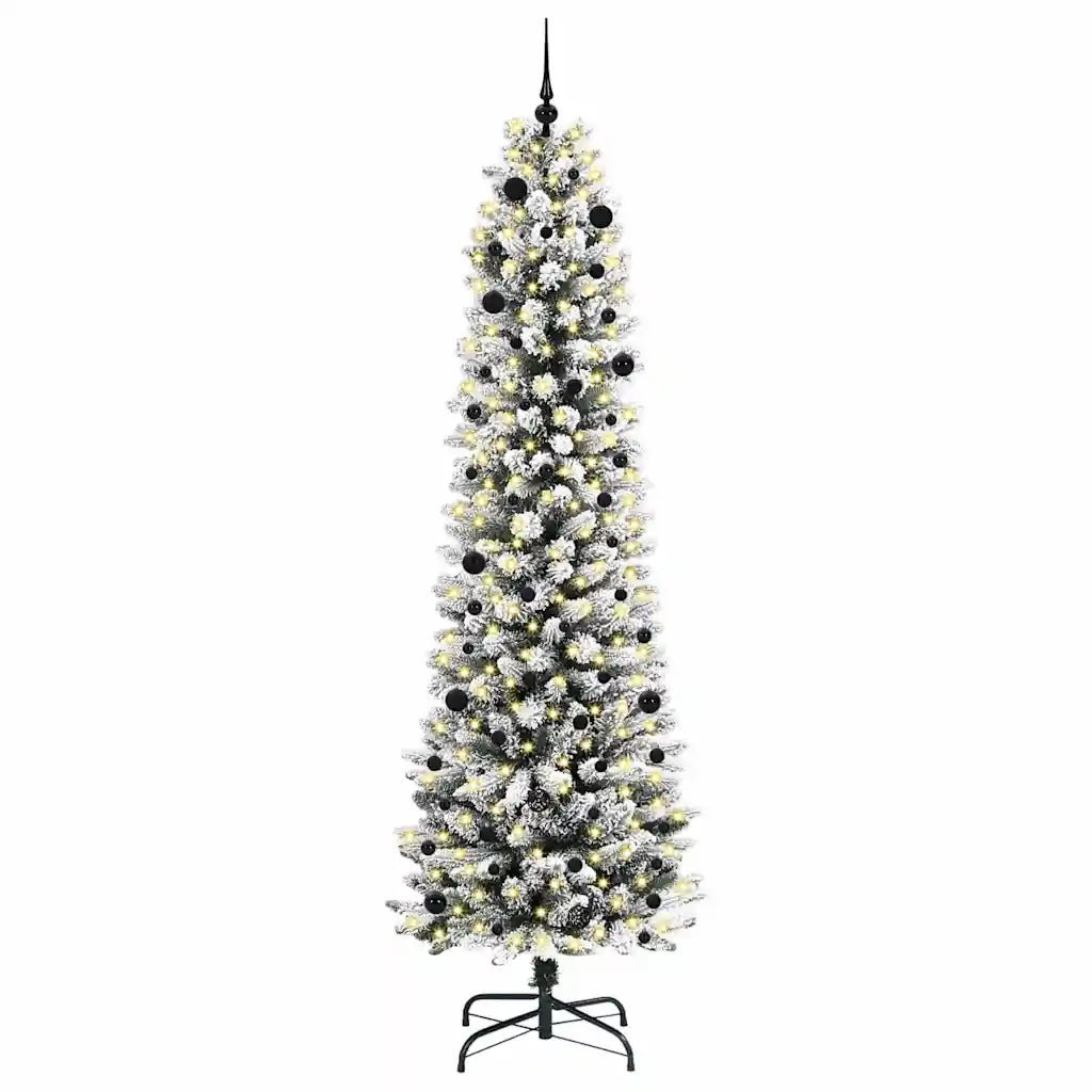 Albero di Natale artificiale con 300 LED Bianco 240 cm 3396130